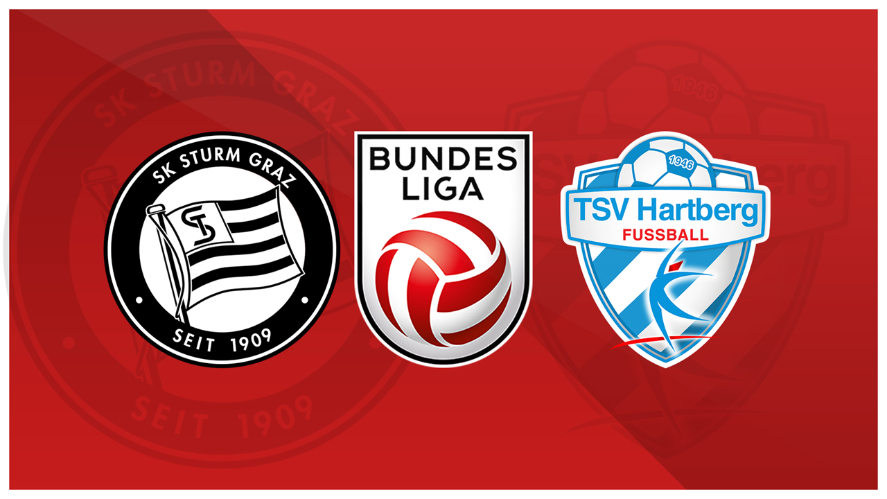 Sturm Graz vs TSV Hartberg poster Sturm Graz vs TSV Hartberg poster