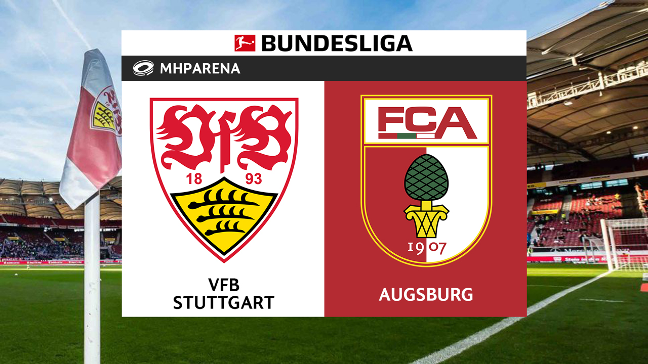 Stuttgart vs FC Augsburg poster Stuttgart vs FC Augsburg poster
