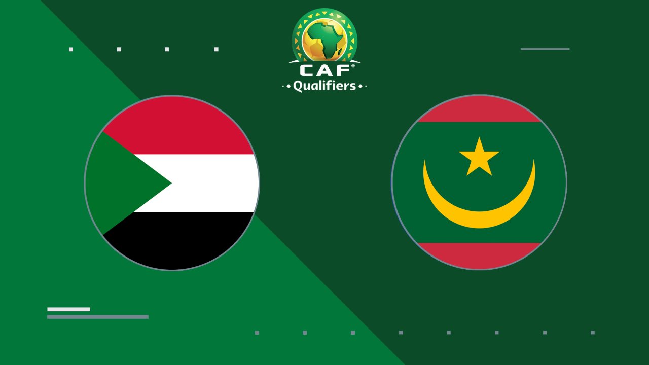 Sudan vs Mauritania poster Sudan vs Mauritania poster