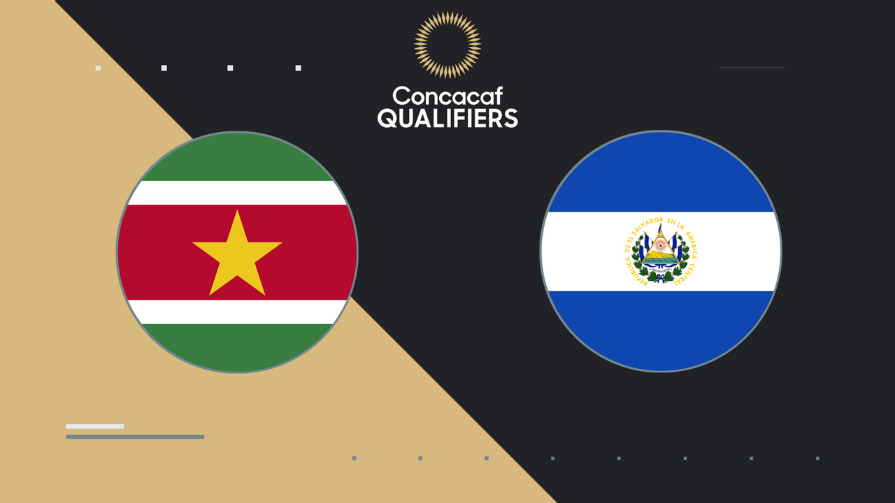 Suriname vs El Salvador poster Suriname vs El Salvador poster