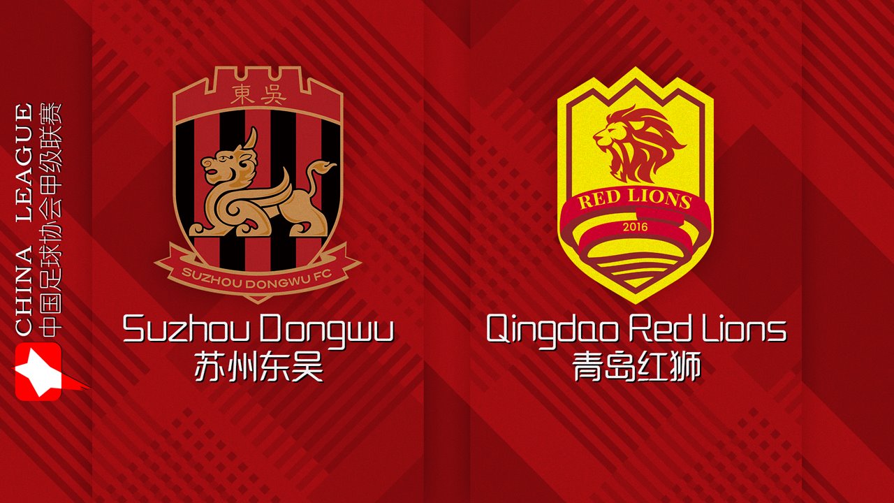 Suzhou Dongwu vs Qingdao Red Lions poster