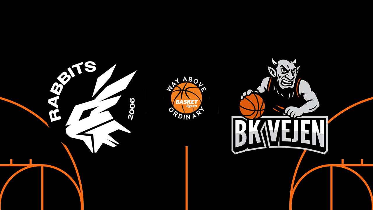 Svendborg Rabbits vs BK Vejen poster