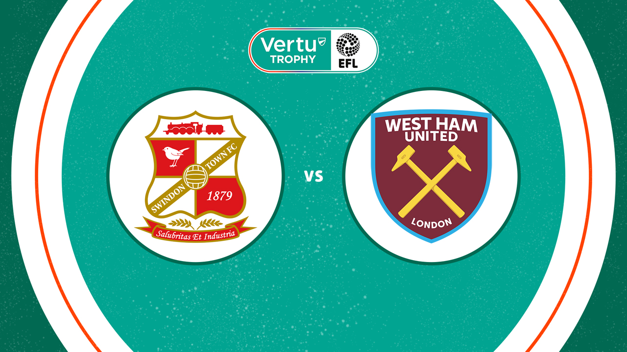 Swindon Town vs West Ham United U21 poster