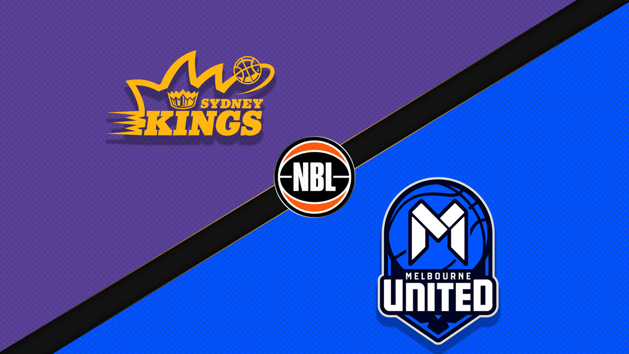 Sydney Kings vs Melbourne United poster