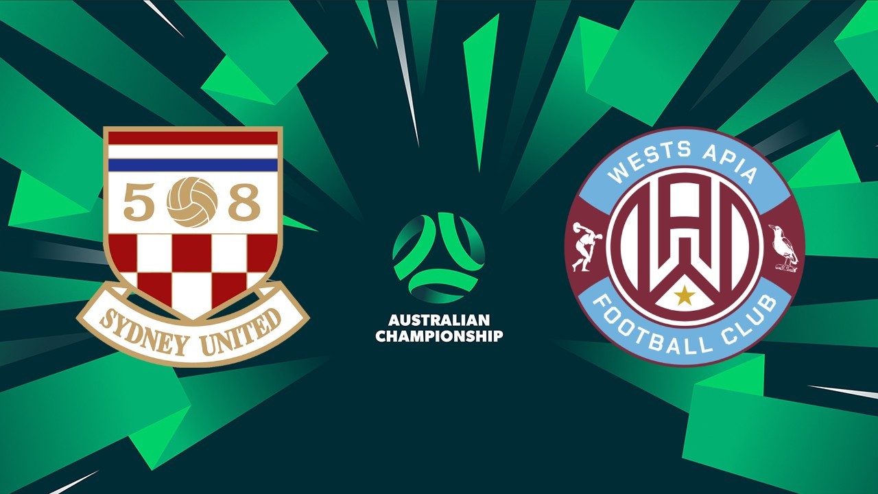 Sydney United 58 vs Wests APIA poster Sydney United 58 vs Wests APIA poster