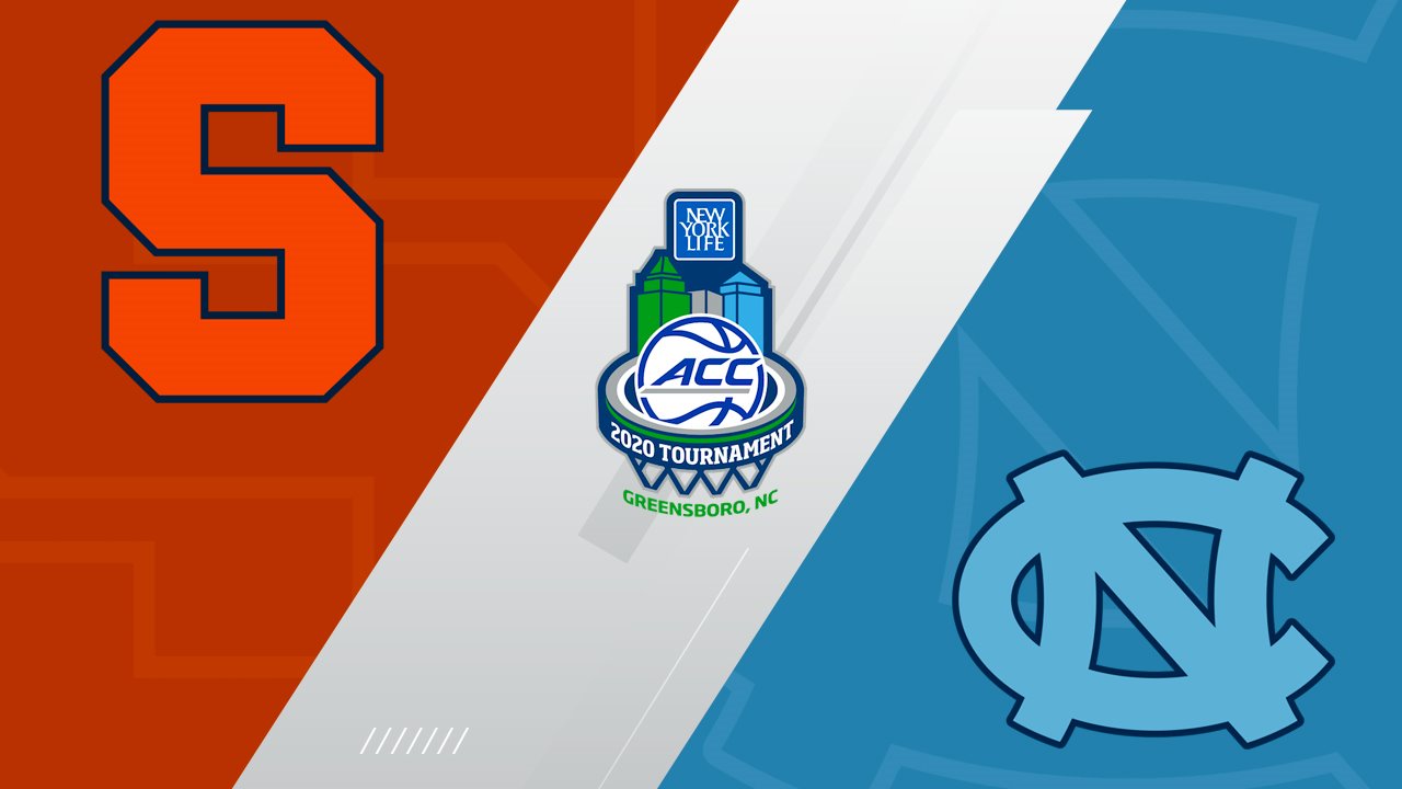 Syracuse vs North Carolina poster