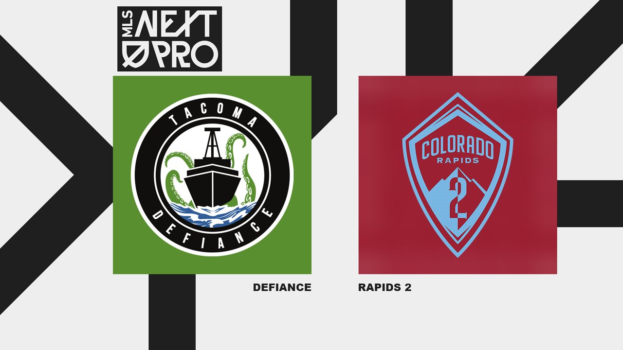 Tacoma Defiance vs Colorado Rapids 2 poster