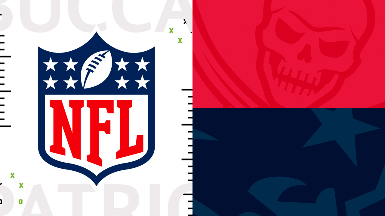 Tampa Bay Buccaneers vs New England Patriots poster Tampa Bay Buccaneers vs New England Patriots poster