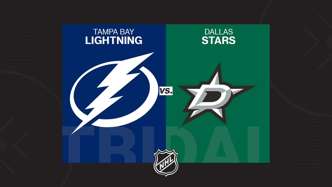 Tampa Bay Lightning vs Dallas Stars poster