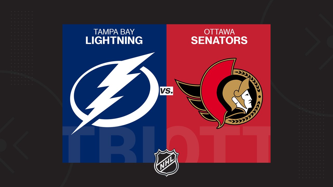 Tampa Bay Lightning vs Ottawa Senators poster