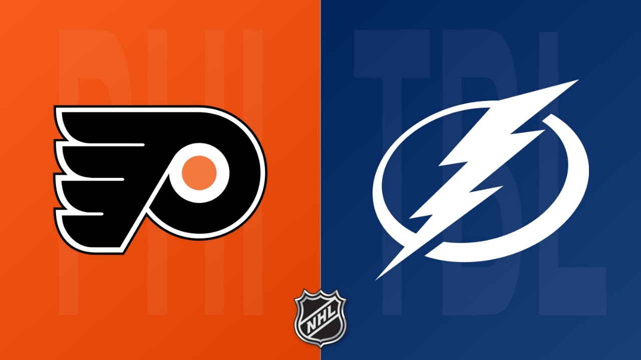 Tampa Bay Lightning vs Philadelphia Flyers poster Tampa Bay Lightning vs Philadelphia Flyers poster