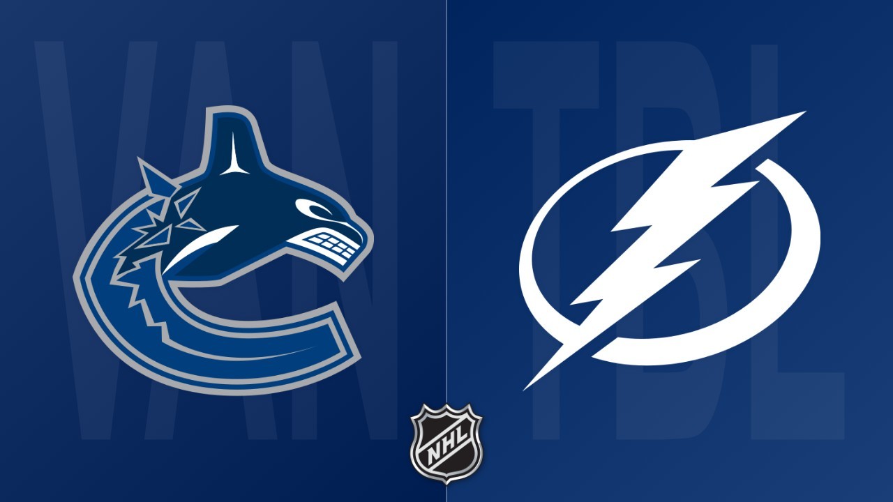 Tampa Bay Lightning vs Vancouver Canucks poster