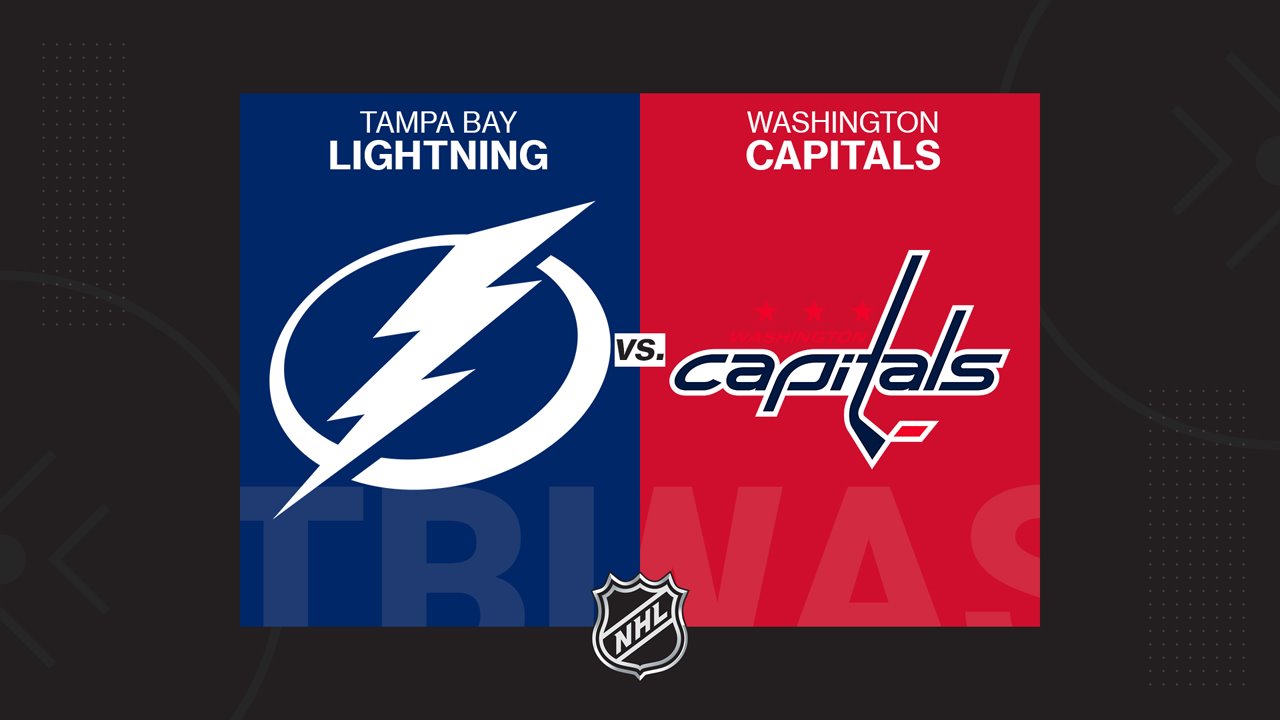 Tampa Bay Lightning vs Washington Capitals poster