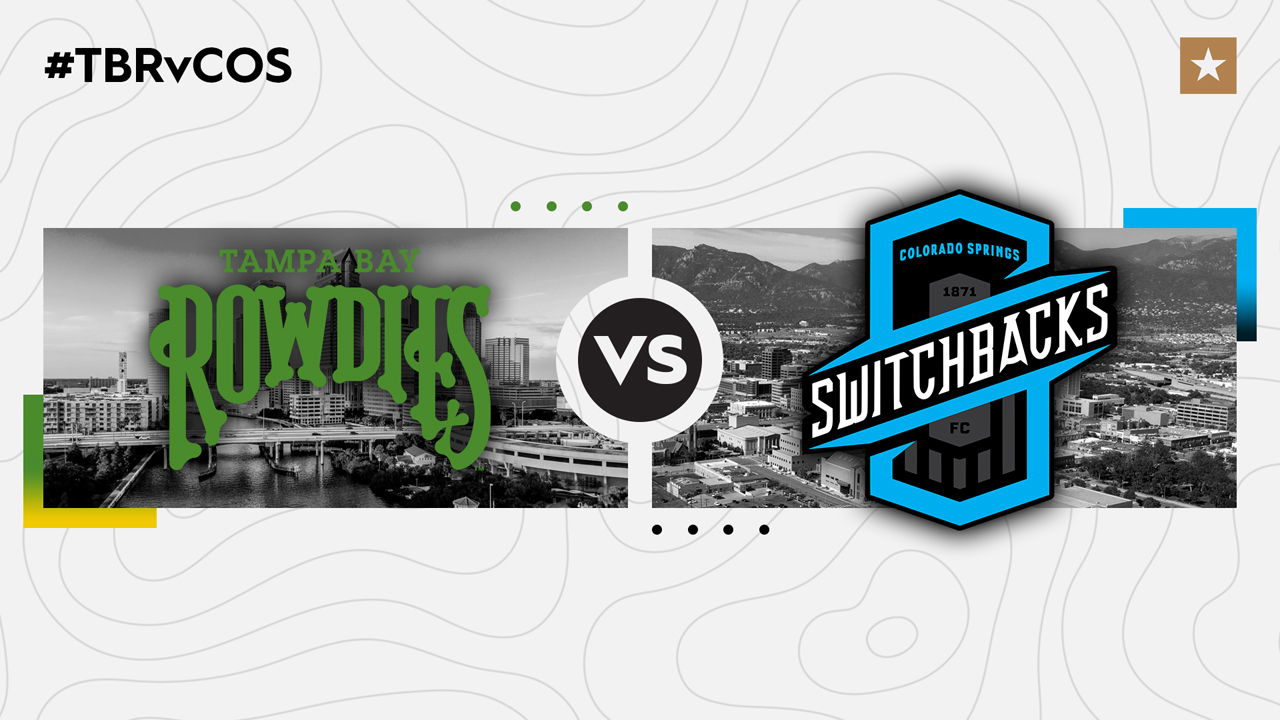 Tampa Bay Rowdies vs Colorado Springs Switchbacks poster