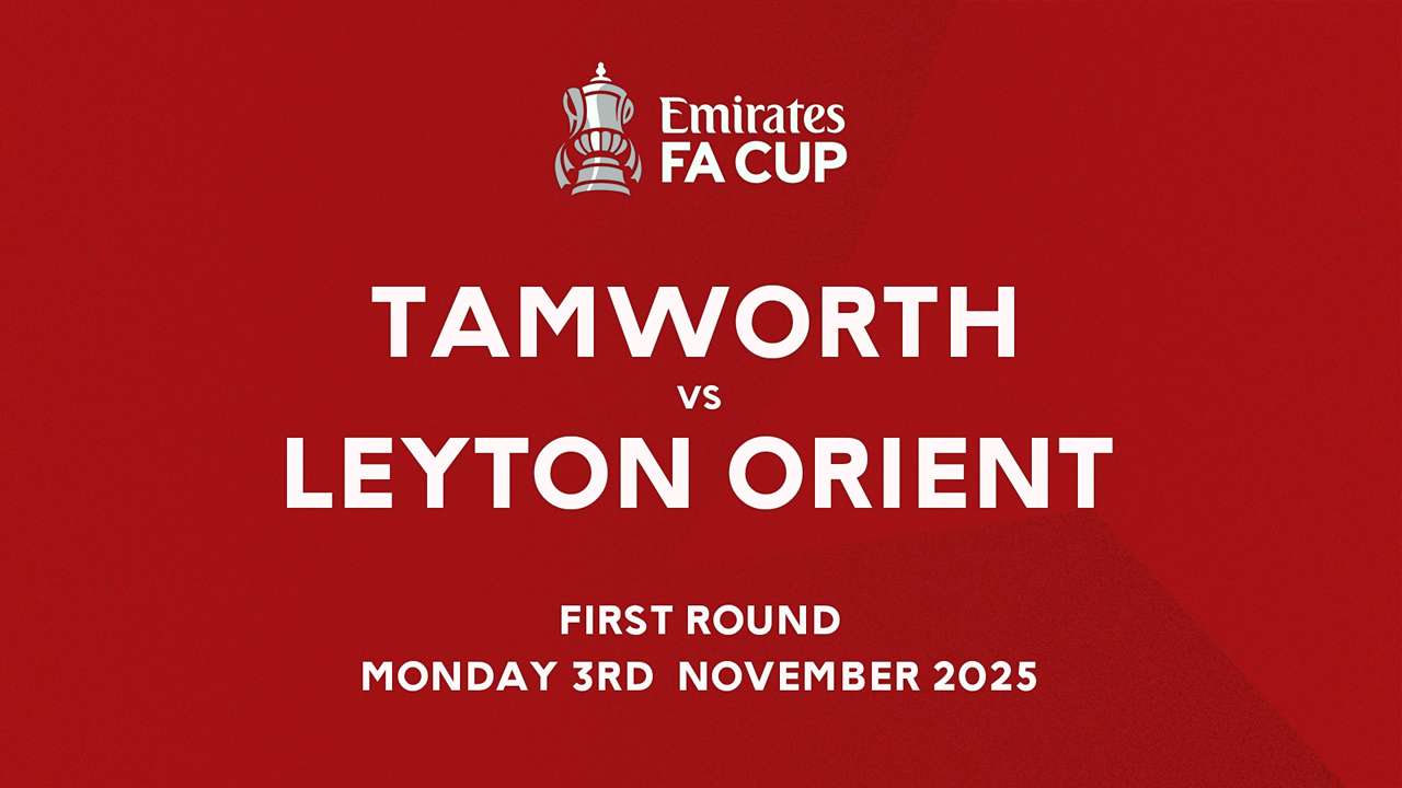 Tamworth vs Leyton Orient poster
