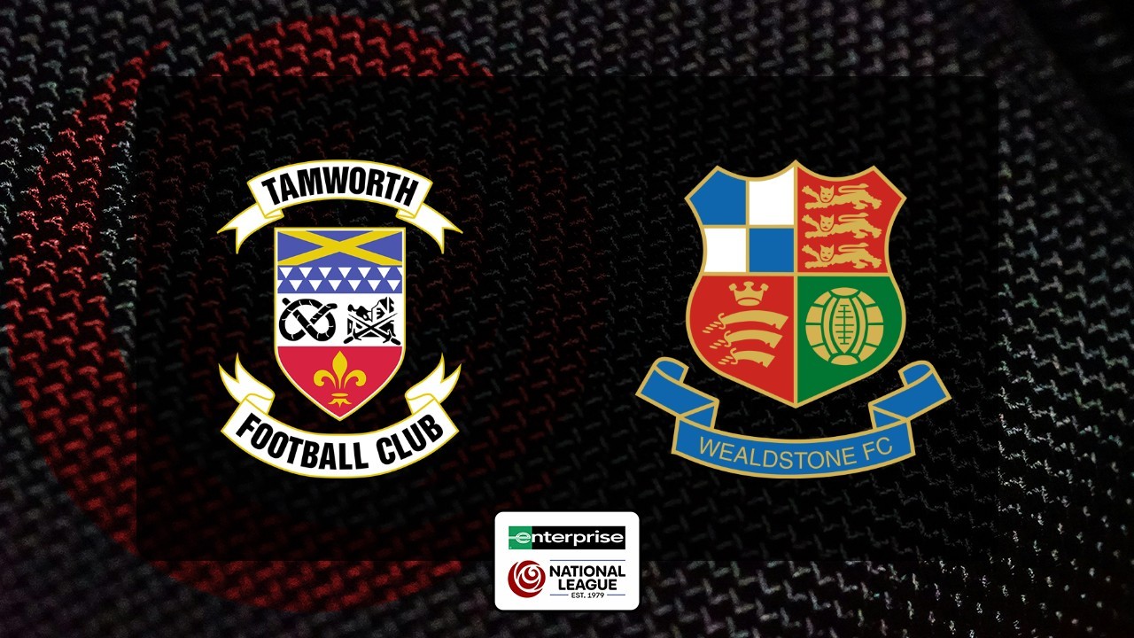 Tamworth vs Wealdstone poster