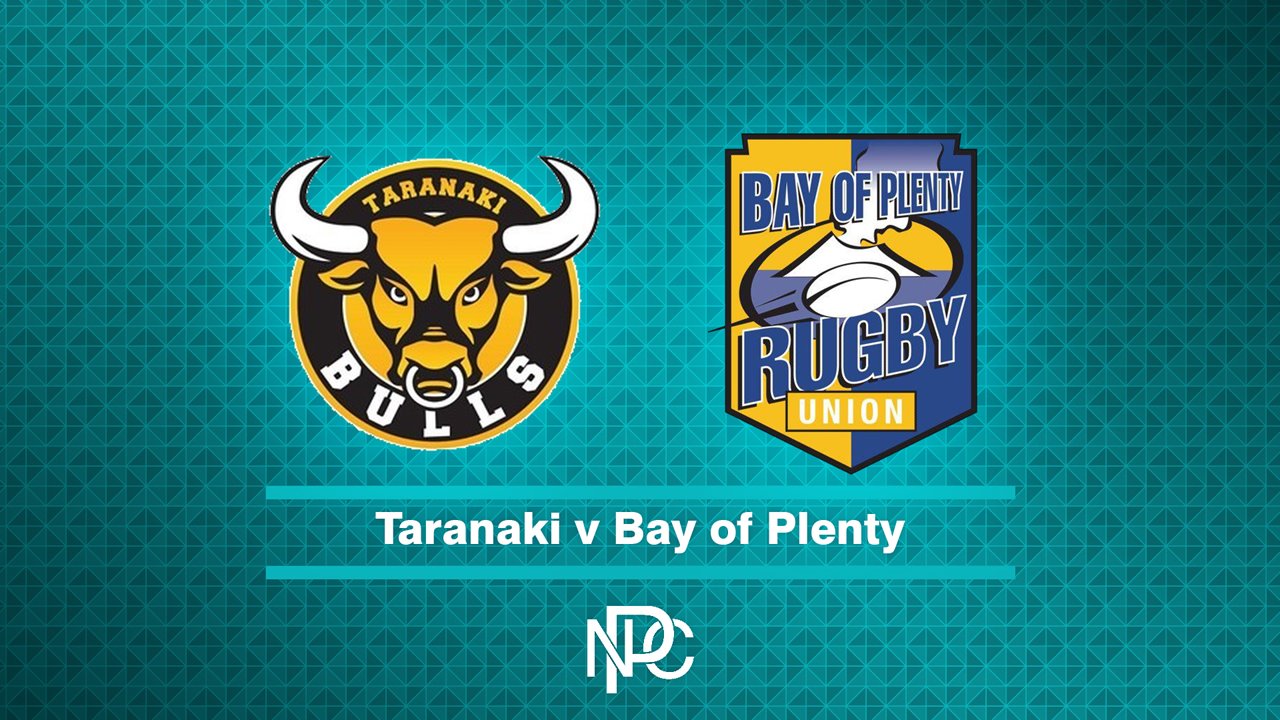 Taranaki vs Bay of Plenty poster