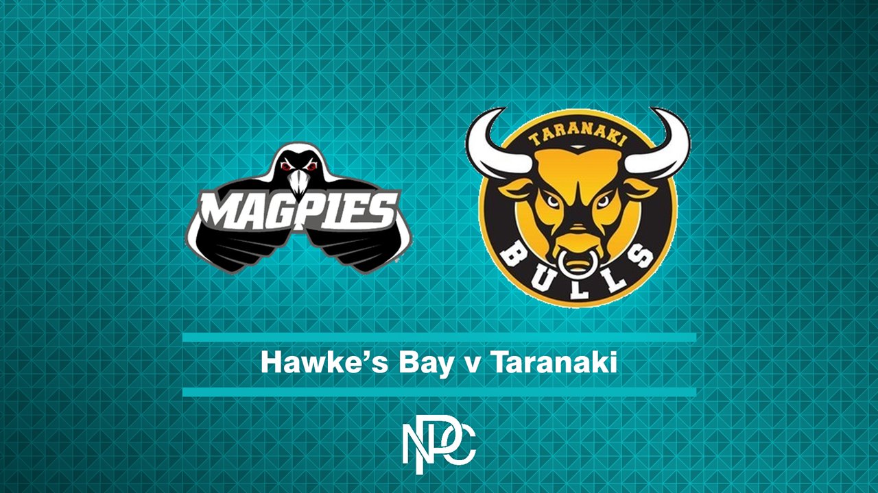 Taranaki vs Hawkes Bay poster