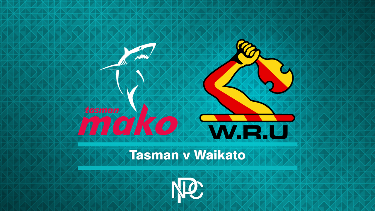 Tasman vs Waikato poster
