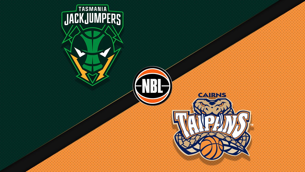 Tasmania JackJumpers vs Cairns Taipans poster