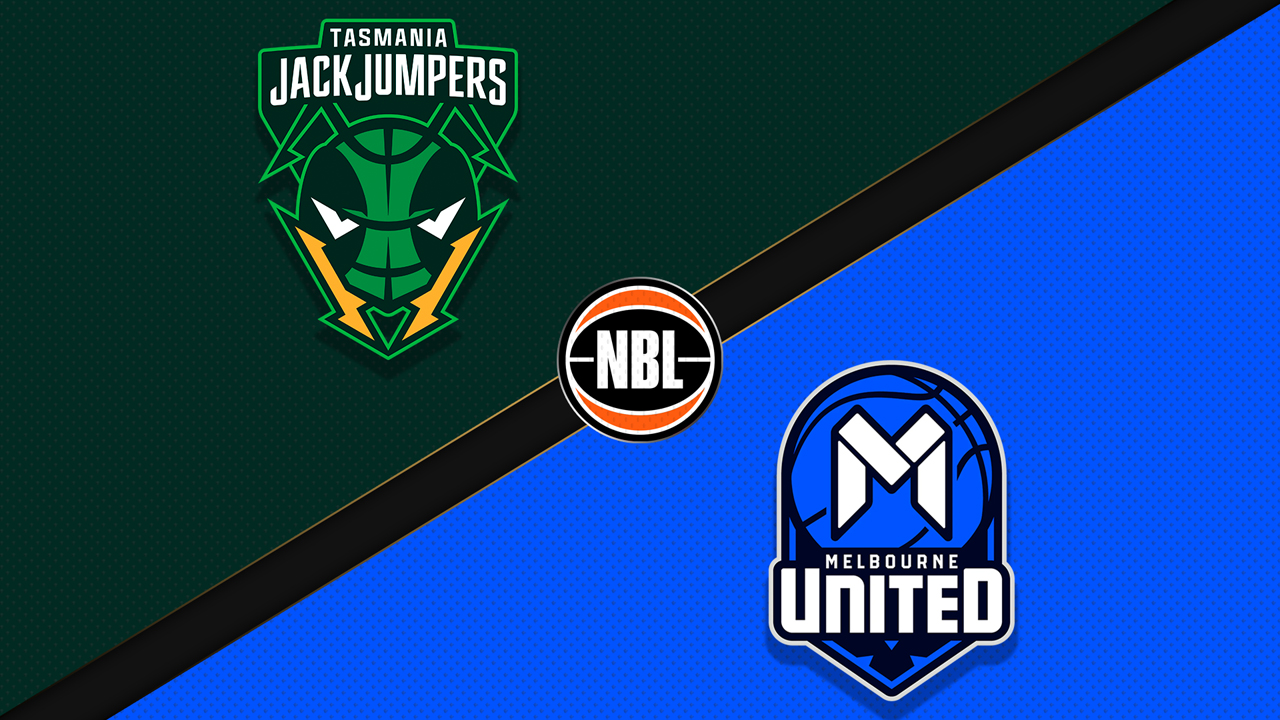 Tasmania JackJumpers vs Melbourne United poster