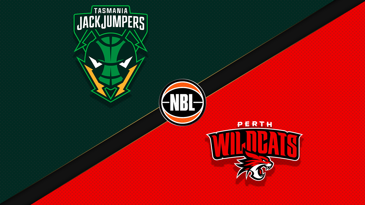 Tasmania JackJumpers vs Perth Wildcats poster Tasmania JackJumpers vs Perth Wildcats poster