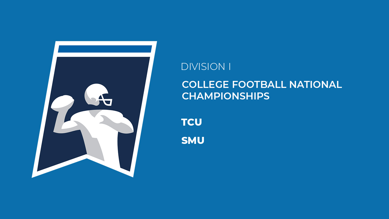 TCU vs SMU poster