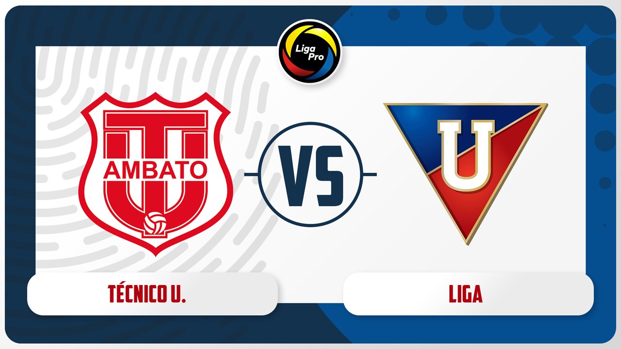 Técnico Universitario vs LDU Quito poster Técnico Universitario vs LDU Quito poster