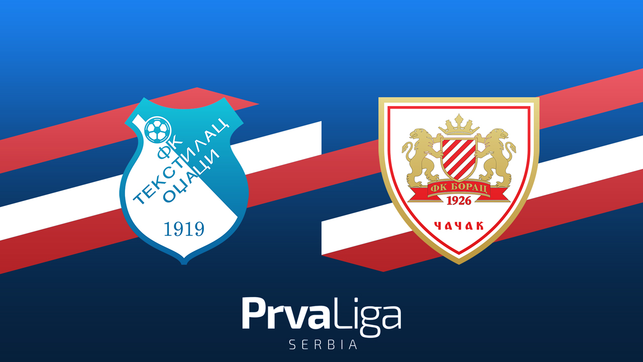 Tekstilac Odžaci vs Borac 1926 Čačak poster