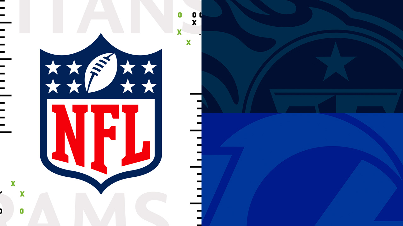 Tennessee Titans vs Los Angeles Rams poster