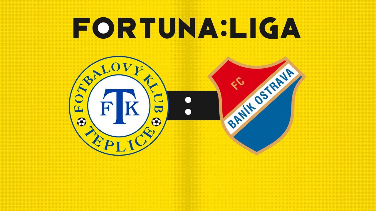 Teplice vs Baník Ostrava poster Teplice vs Baník Ostrava poster