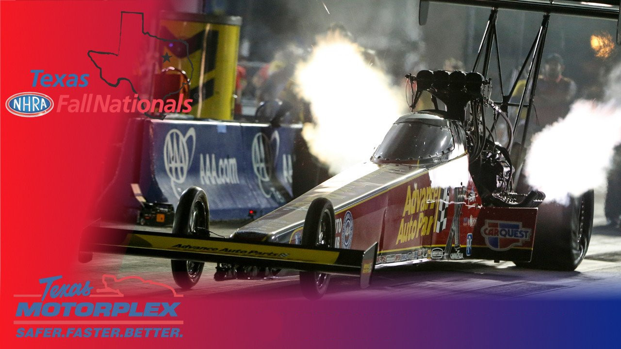 Texas NHRA FallNationals poster