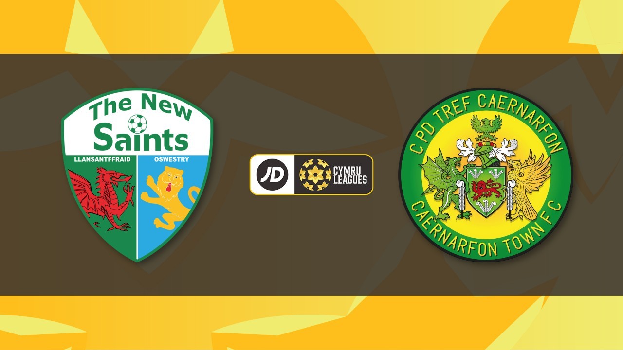 The New Saints vs Caernarfon Town poster