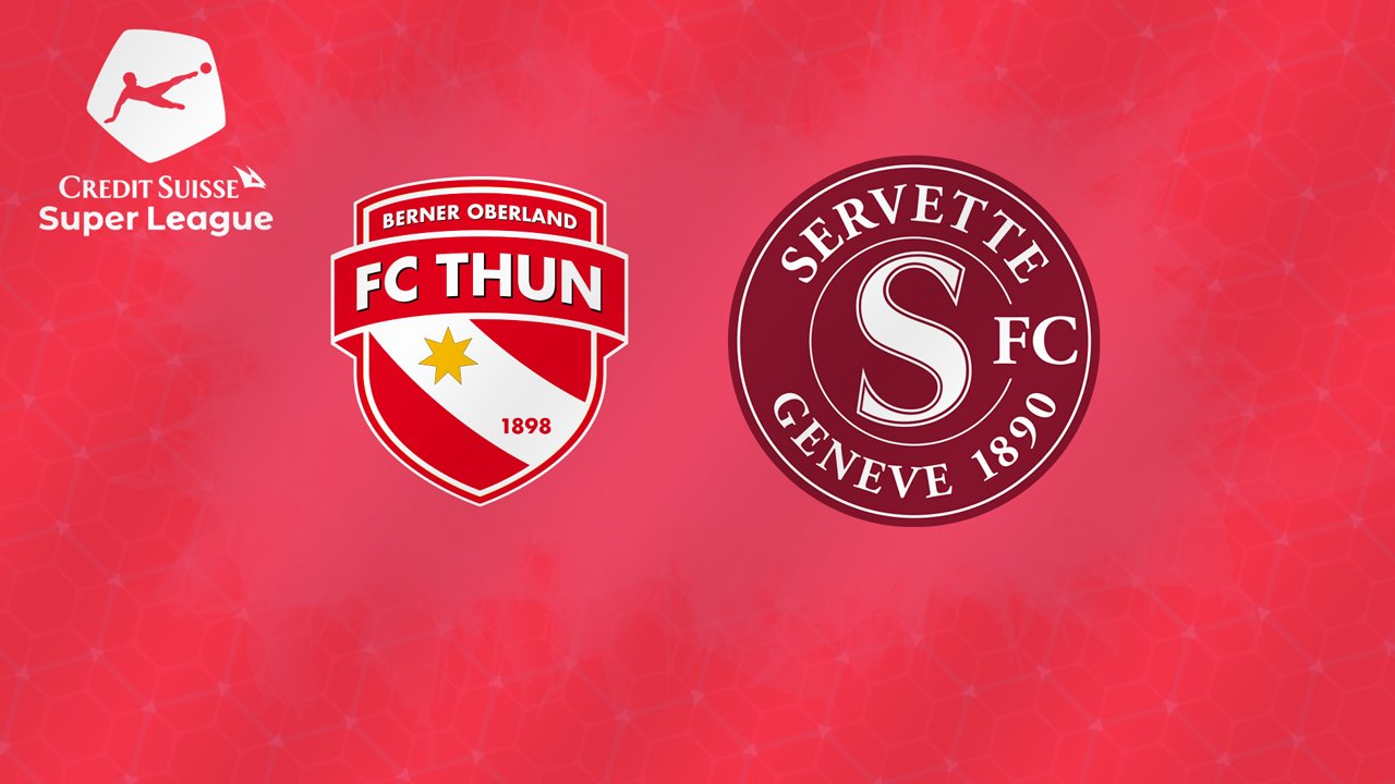 Thun vs Servette poster