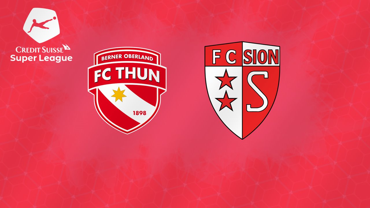Thun vs Sion poster