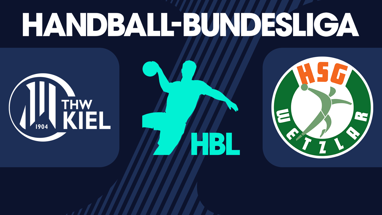 THW Kiel vs HSG Wetzlar poster