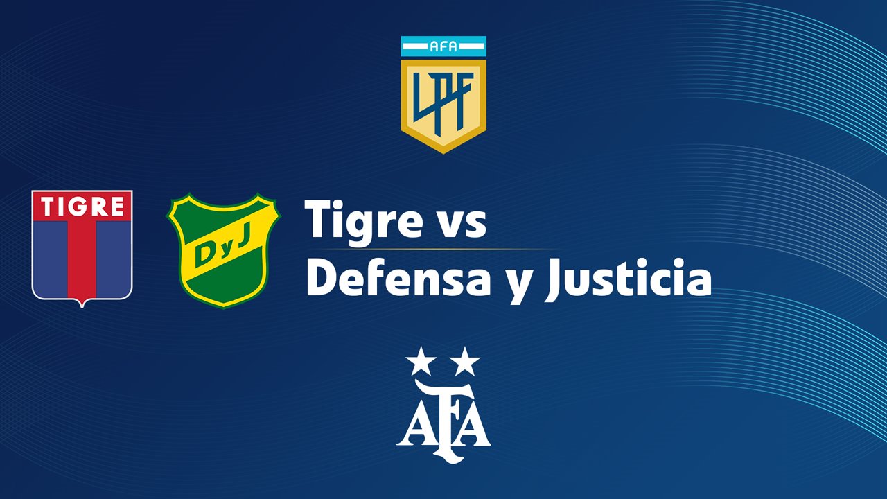 Tigre vs Defensa y Justicia poster