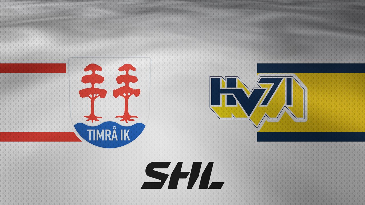 Timrå IK vs HV71 poster