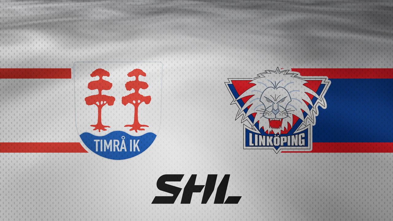 Timrå IK vs Linköpings HC poster Timrå IK vs Linköpings HC poster