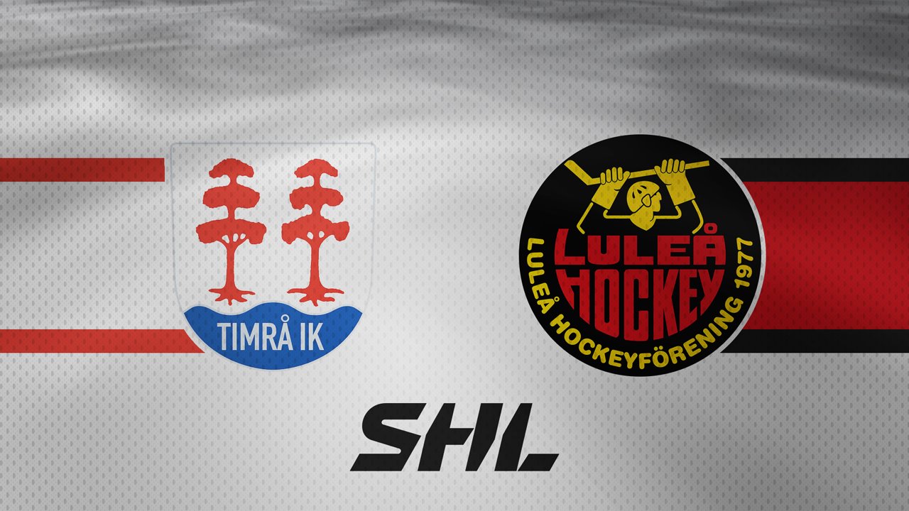 Timrå IK vs Luleå HF poster
