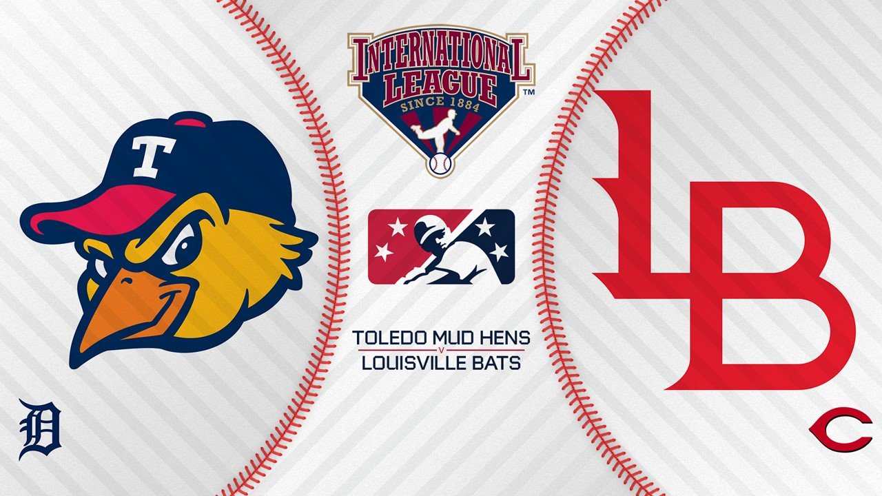 Toledo Mud Hens vs Louisville Bats poster
