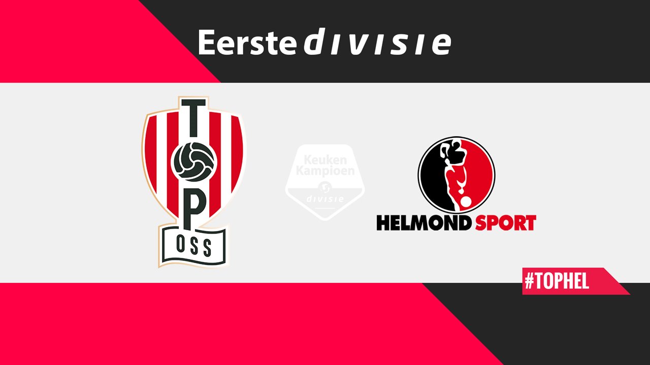 TOP Oss vs Helmond Sport poster
