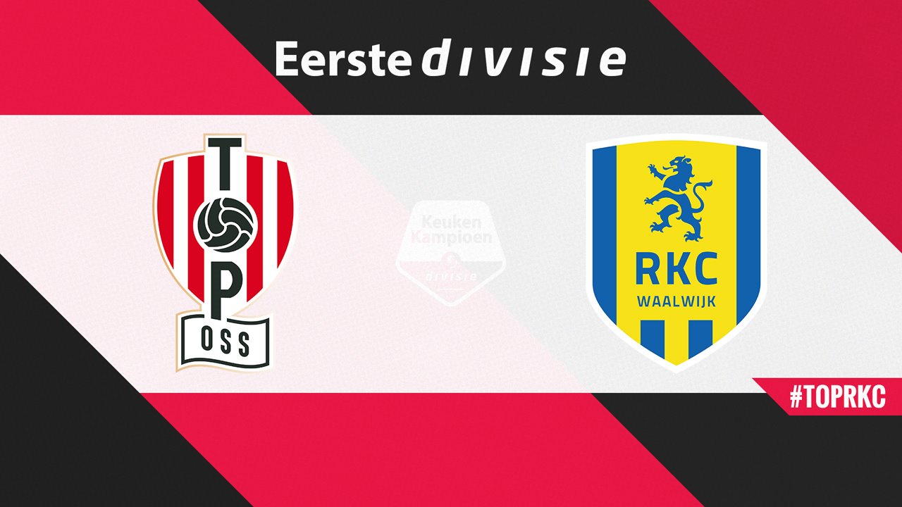 TOP Oss vs RKC Waalwijk poster TOP Oss vs RKC Waalwijk poster
