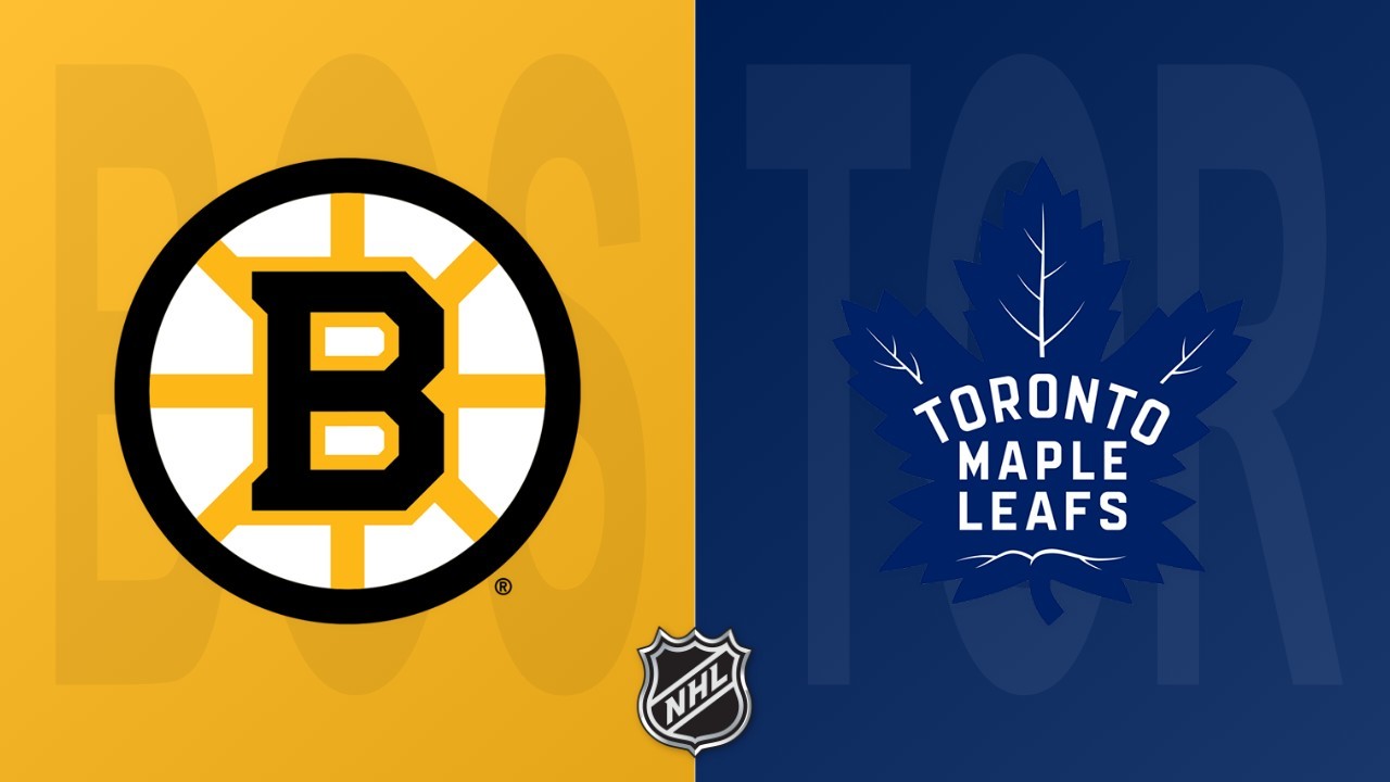 Toronto Maple Leafs vs Boston Bruins poster