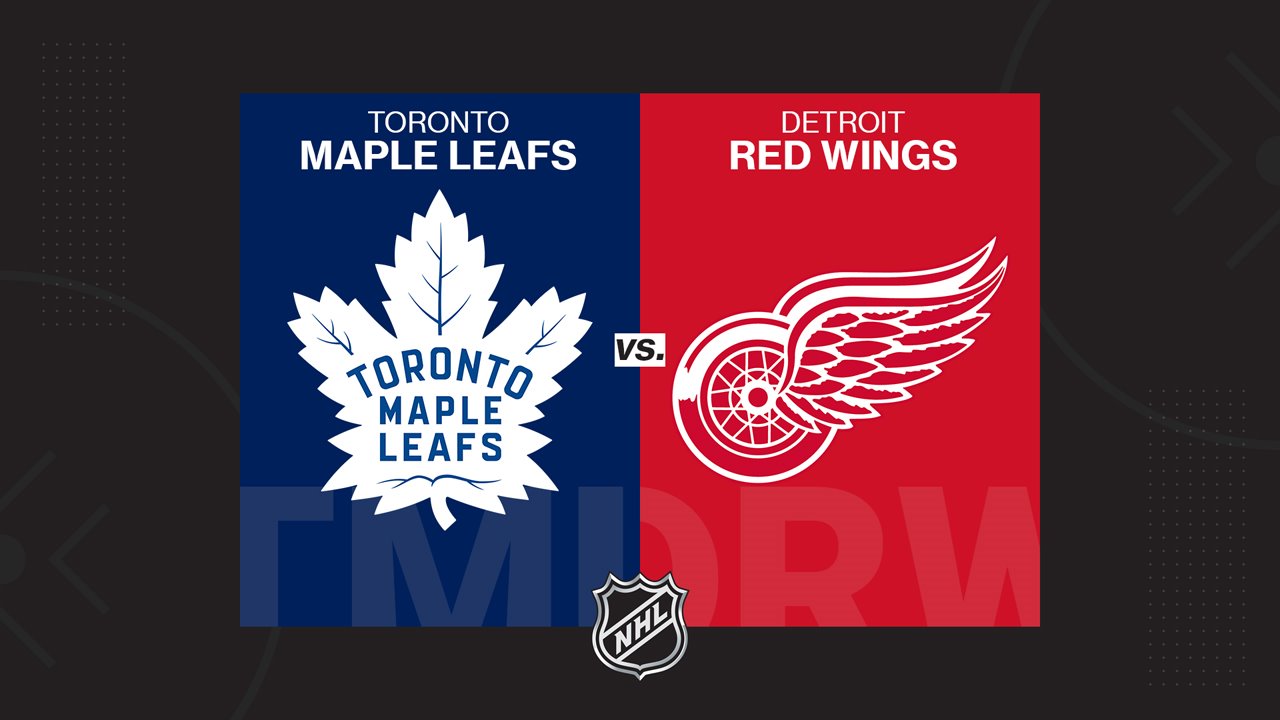 Toronto Maple Leafs vs Detroit Red Wings poster Toronto Maple Leafs vs Detroit Red Wings poster