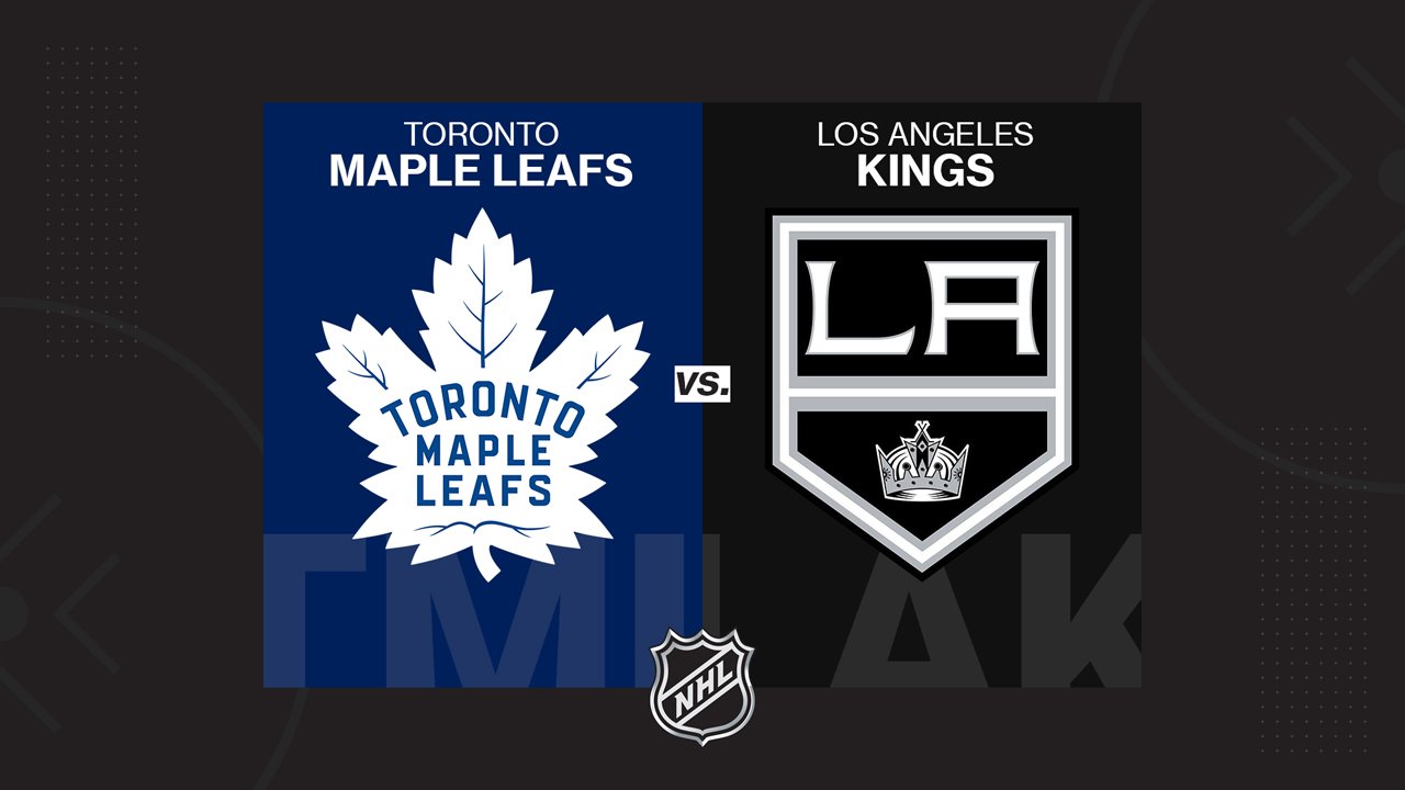 Toronto Maple Leafs vs Los Angeles Kings poster Toronto Maple Leafs vs Los Angeles Kings poster