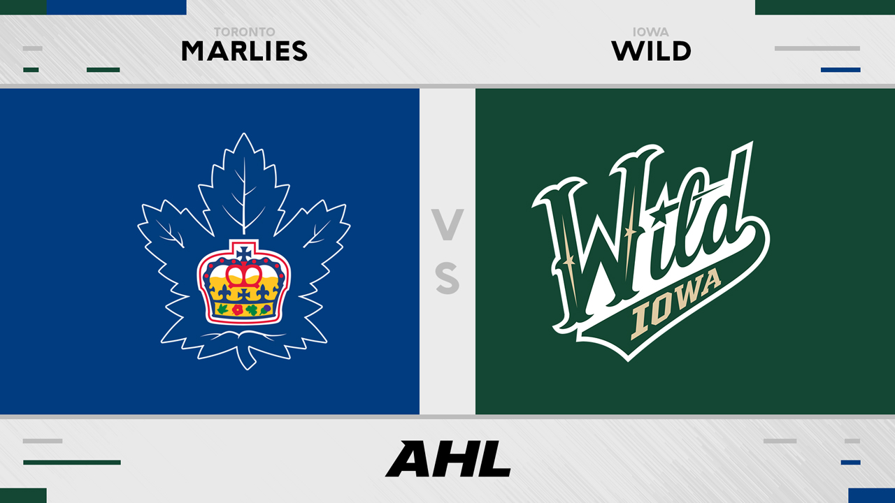 Toronto Marlies vs Iowa Wild poster Toronto Marlies vs Iowa Wild poster