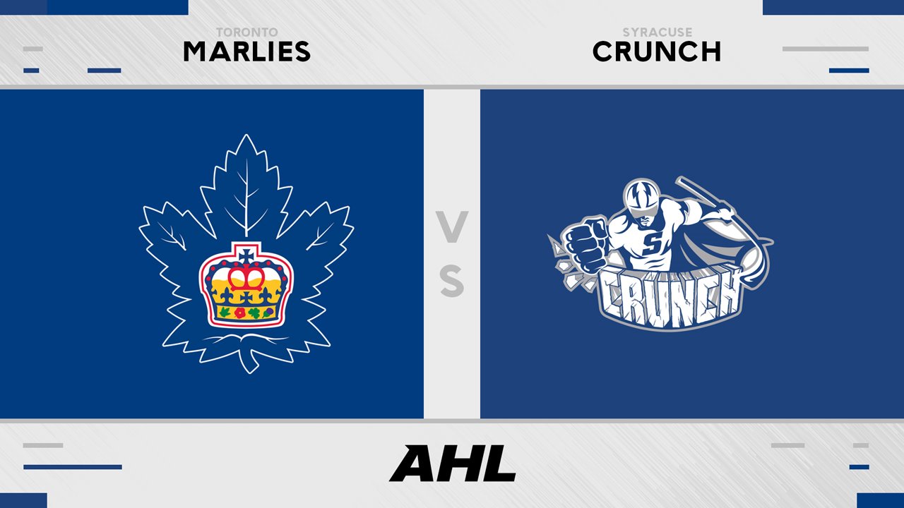 Toronto Marlies vs Syracuse Crunch poster