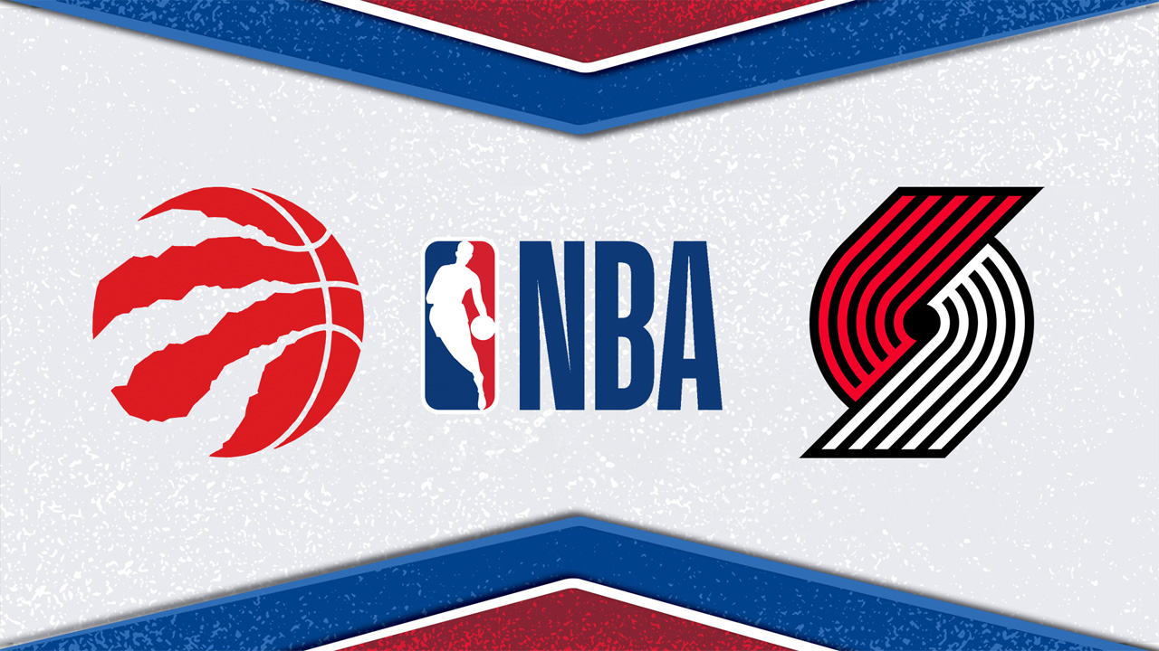 Toronto Raptors vs Portland Trail Blazers poster
