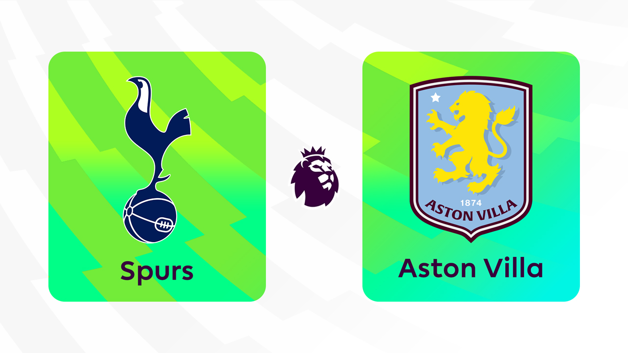 Tottenham Hotspur vs Aston Villa poster